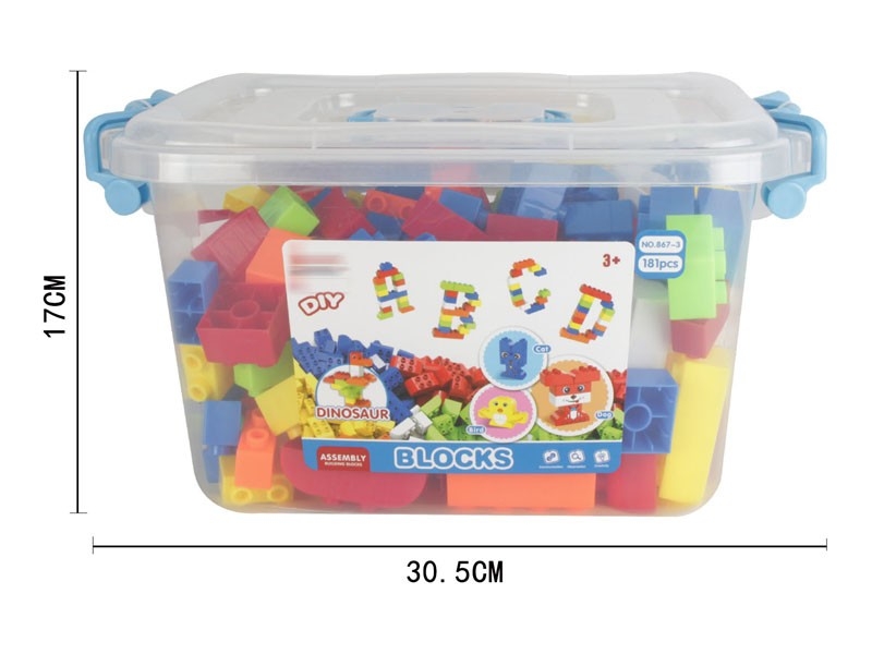 BUILDING BLOCKS 181PCS - HP1160439