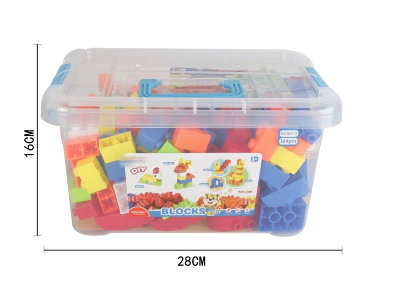 BUILDING BLOCKS 164PCS - HP1160441