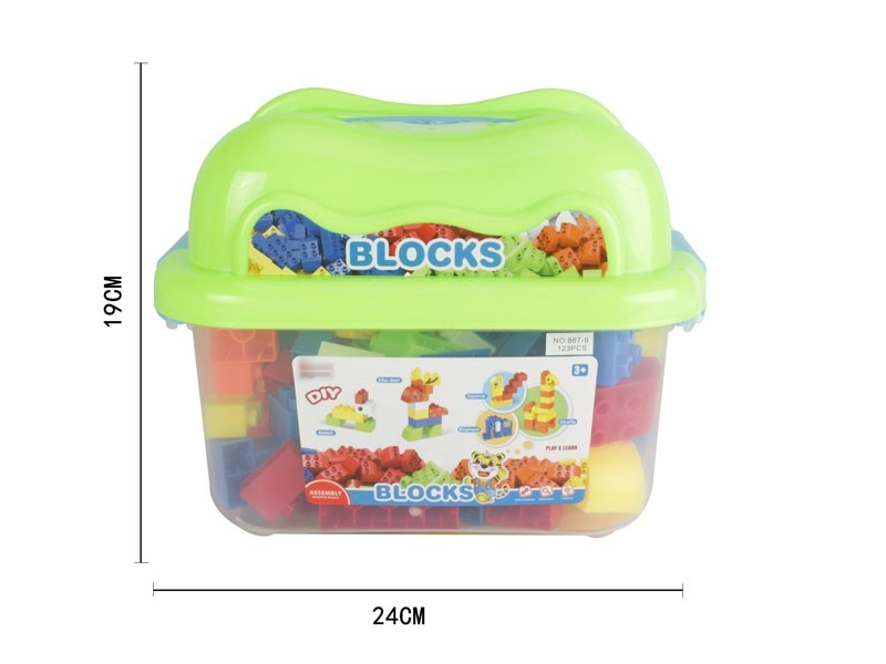 BUILDING BLOCKS 123PCS - HP1160445