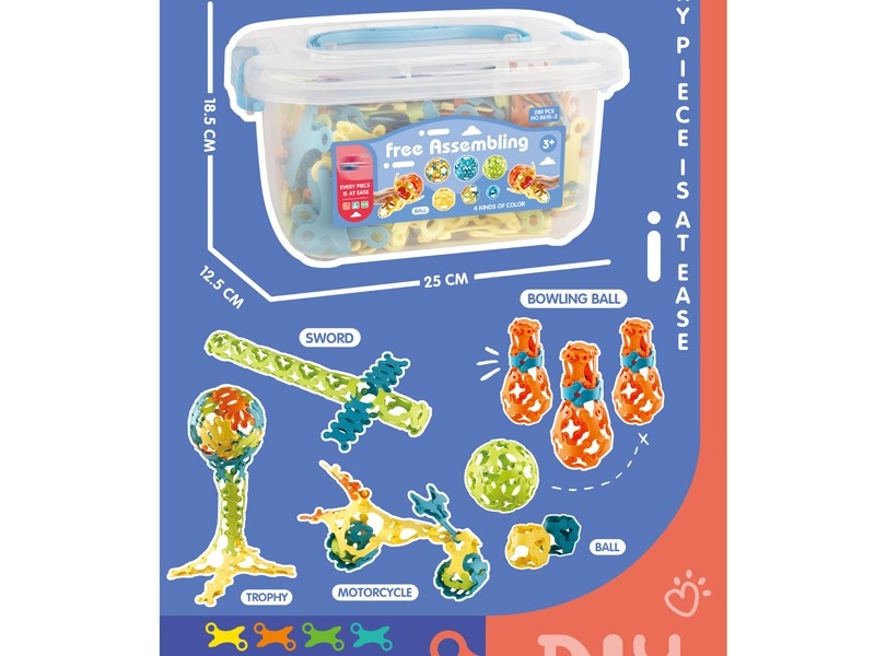 BUILDING BLOCKS 280PCS - HP1160453