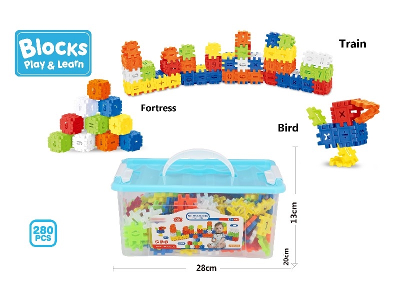 BUILDING BLOCKS 280PCS - HP1160492