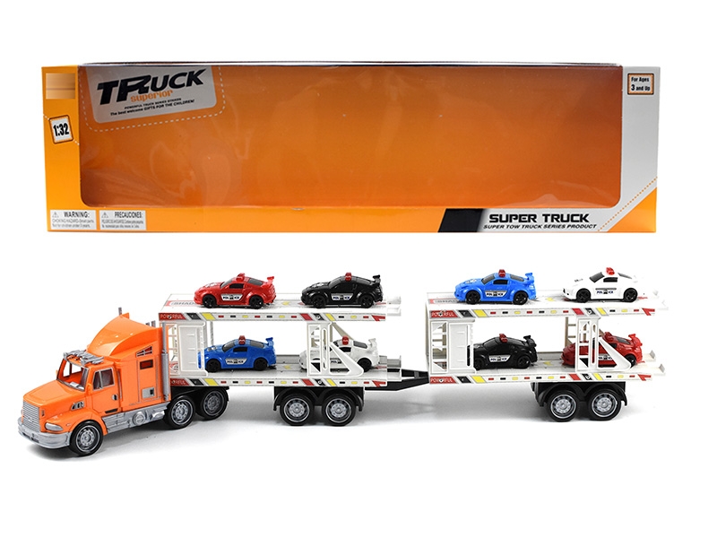 FRICTION TRUCK W/FREE WAY CAR 8PCS - HP1161107