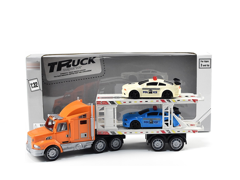FRICTION TRUCK W/FREE WAY CAR 2PCS - HP1161108