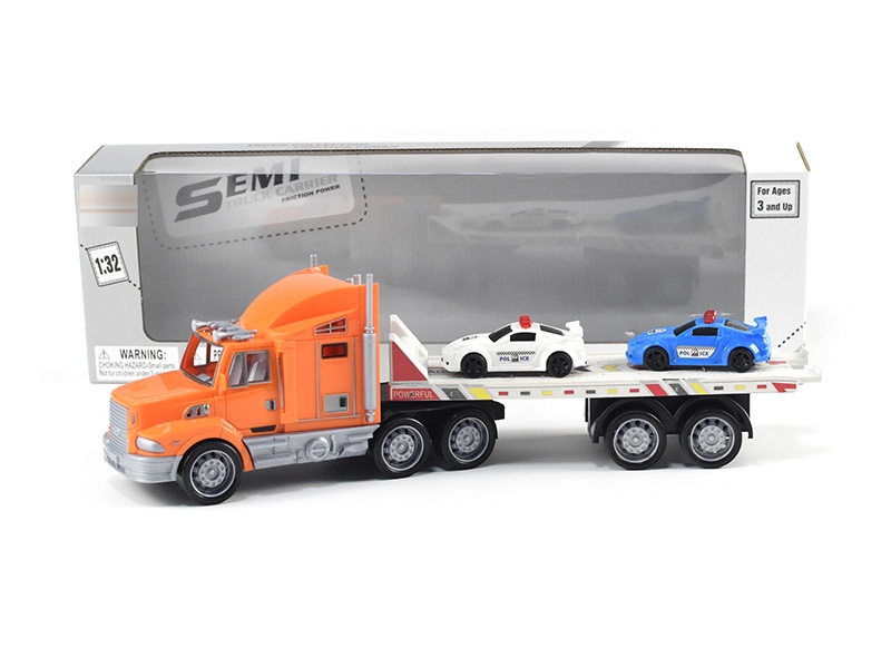 FRICTION TRUCK W/FREE WAY CAR 2PCS - HP1161109