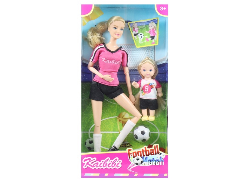 11.5寸实身凯比比足球主题
（女子+小孩，单款） - HP1161582