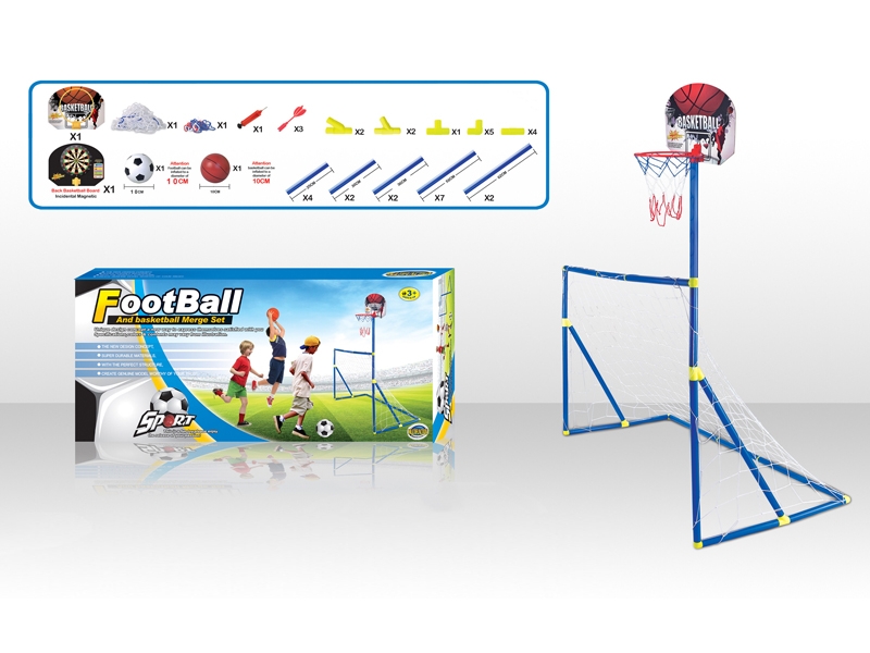 FOOTBALL SET W/10CM BALL - HP1161668