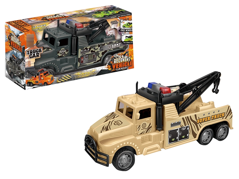 1:18 SCALE FRICTION CAR，DESERT YELLOW/JUNGLE GREEN - HP1161706