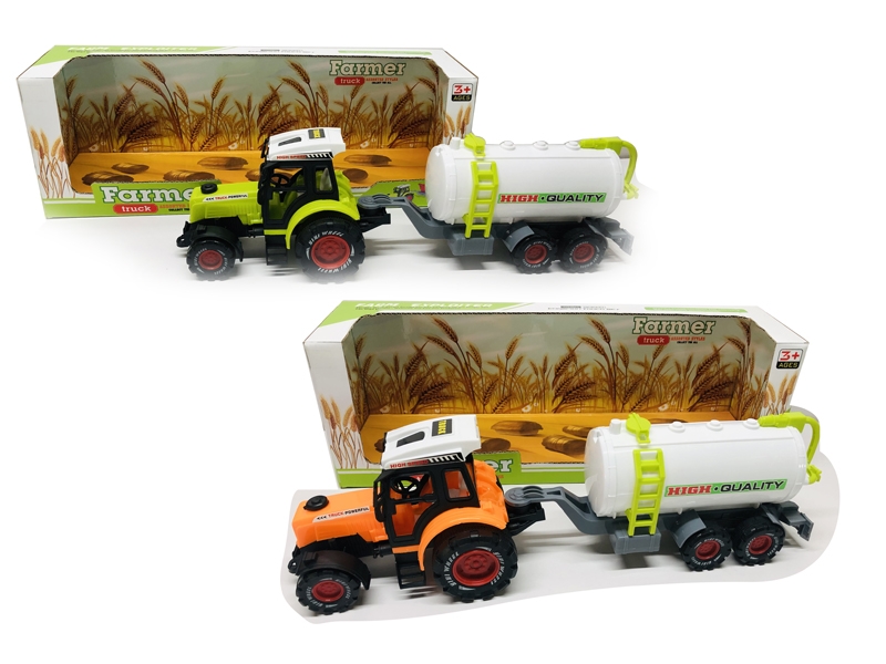 FRICTION FARMER TRUCK，YELLOW/GREEN - HP1161727