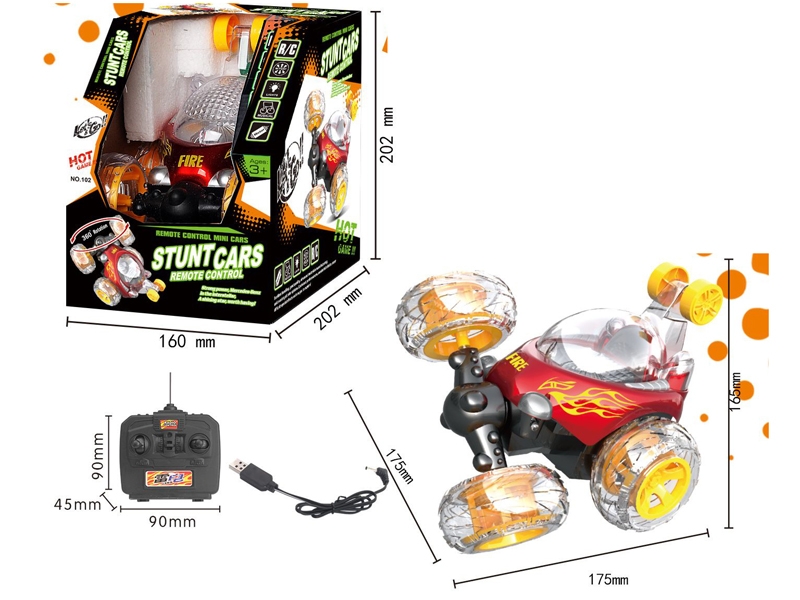 R/C STUNT CAR W/USB & LIGHT & LIGHT - HP1161812