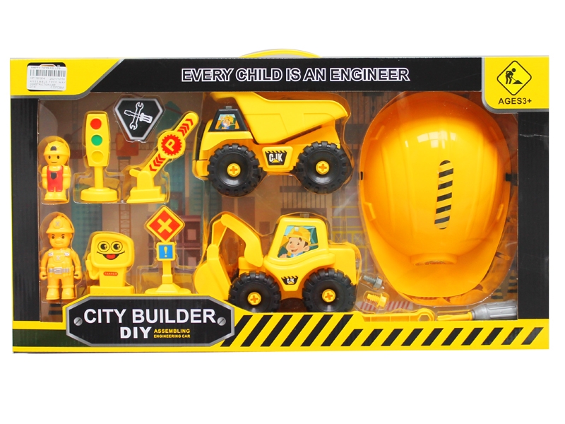 ASSEMBLE FREE WAY CONSTRUCTION CAR - HP1161914