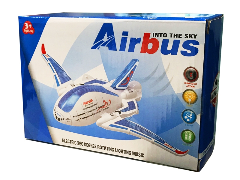 B/O PLANE W/LIGHT & MUSIC & BUMP AND GO - HP1161962