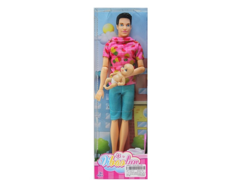 11.5寸关节男人带娃娃 - HP1162131
