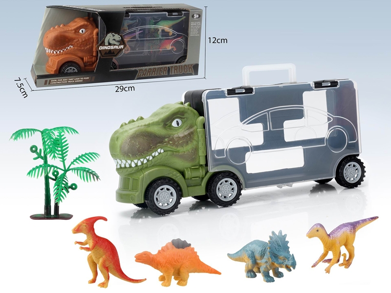 FREE WHEEL TRUCK W/4PCS DINOSAUR&1PC TREE - HP1162399