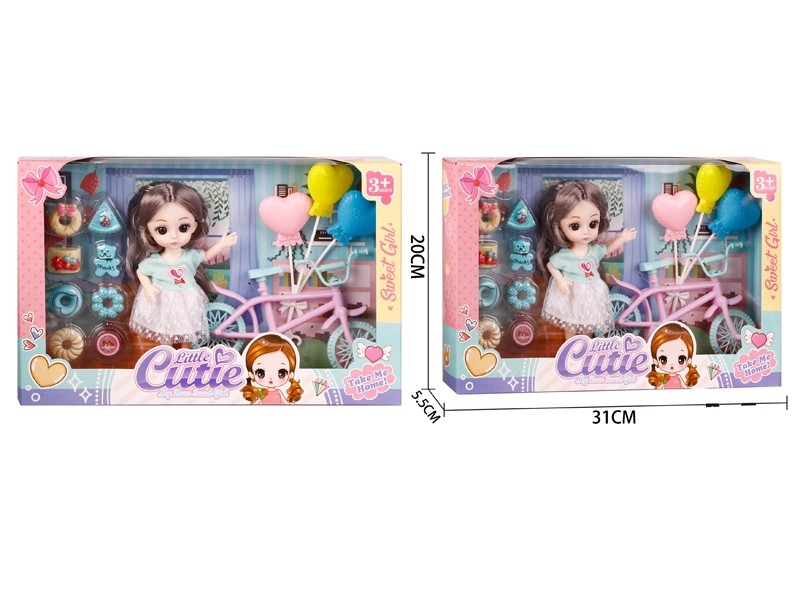 6寸实身13关节芭比娃娃 - HP1162729