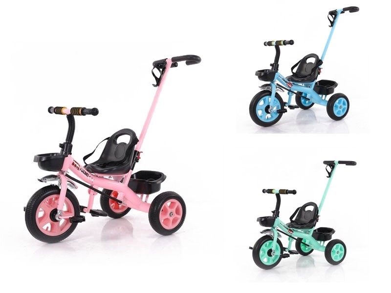 CHILD TRICYCLE,PINK/BLUE/GREEN - HP1162917