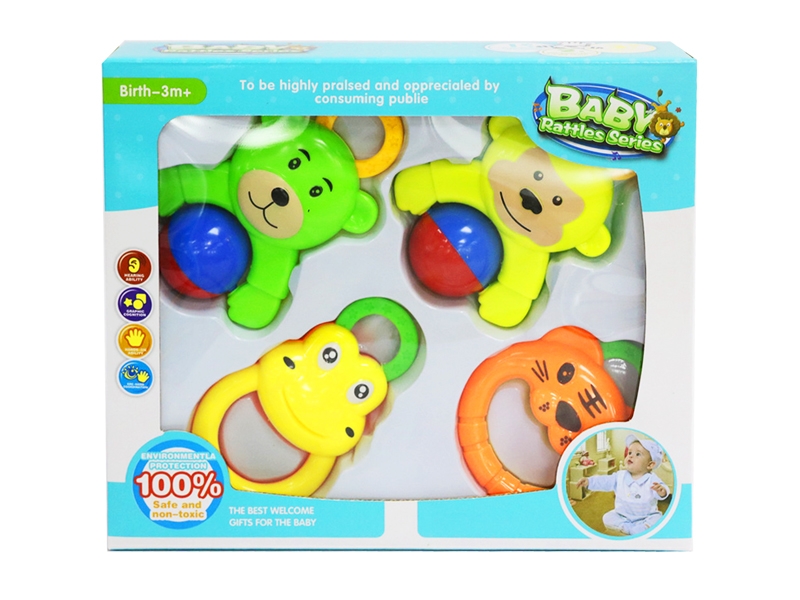 BABY RATTLE 4PCS - HP1162947