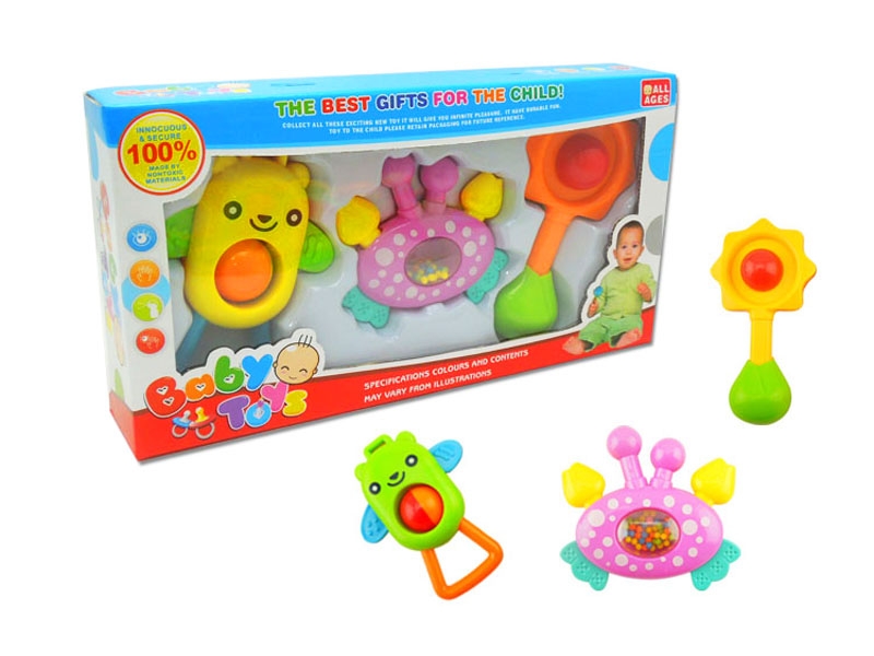 BABY RATTLE 3PCS - HP1162952