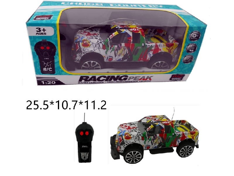 1:20 2 FUNCTION R/C CAR 2 COLOUR - HP1163168