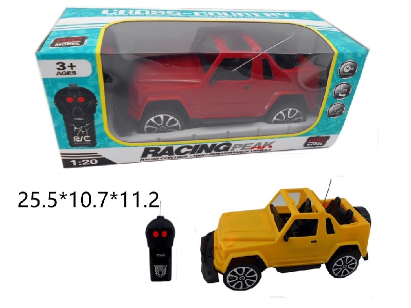 1:20 2 FUNCTION R/C CAR 2 COLOUR - HP1163175