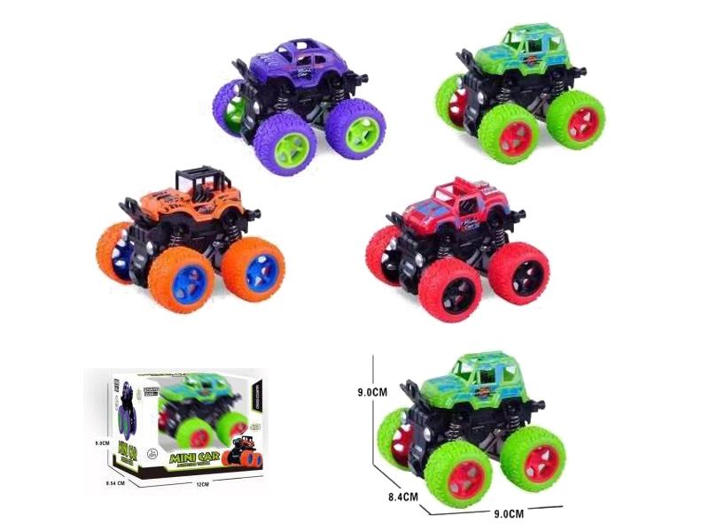 FRICTION STUNT CAR,4ASST - HP1163292