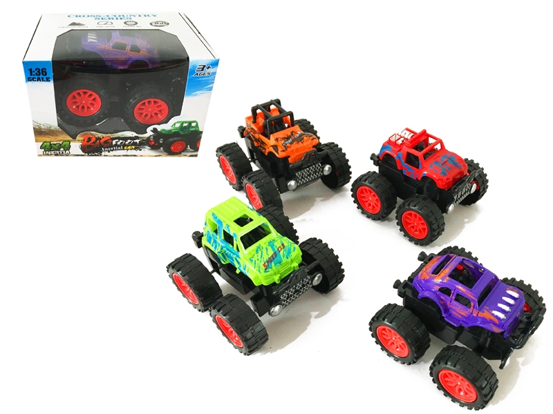 FRICTION STUNT CAR,4ASST - HP1163293