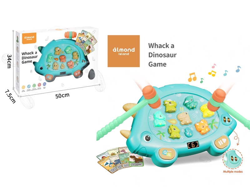 WHACK A DINOSAUR GAME W/LIGHT & MUSIC - HP1163300