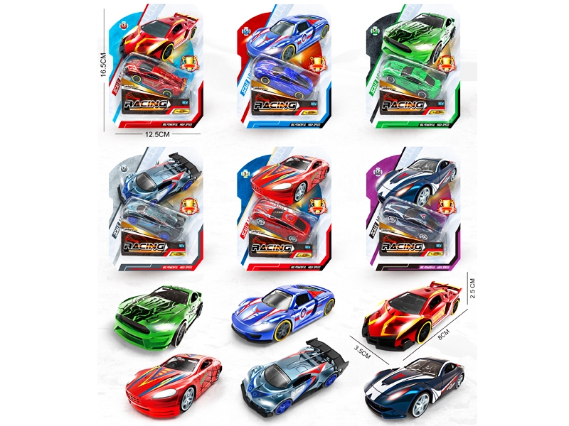 FREE WAY (DIE CAST) 6ASST. - HP1163363