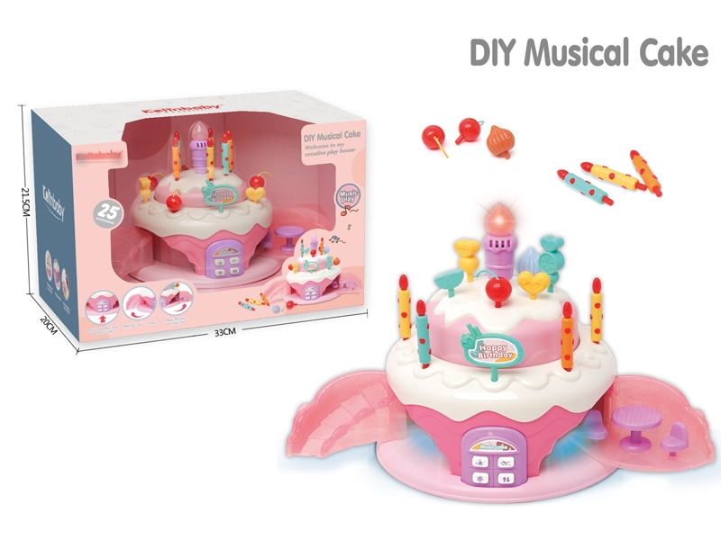 CAKE WITH LIGHT & MUSIC - HP1163486