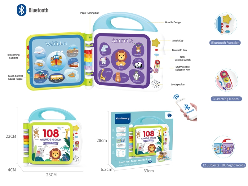 TOUCH AND TEACH WORDS BOOK - HP1163693