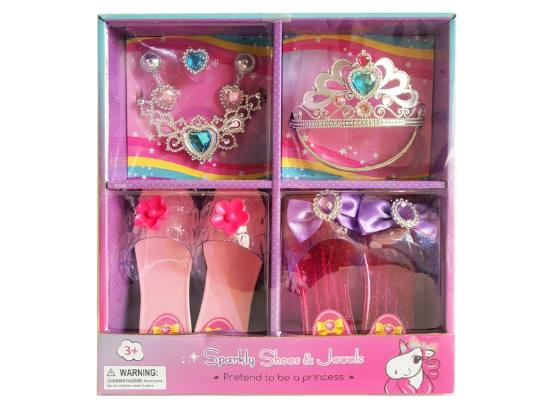 BEAUTY SET (CROWN NECKLACE SHOE ORNAMENT COMBINATION) - HP1163985