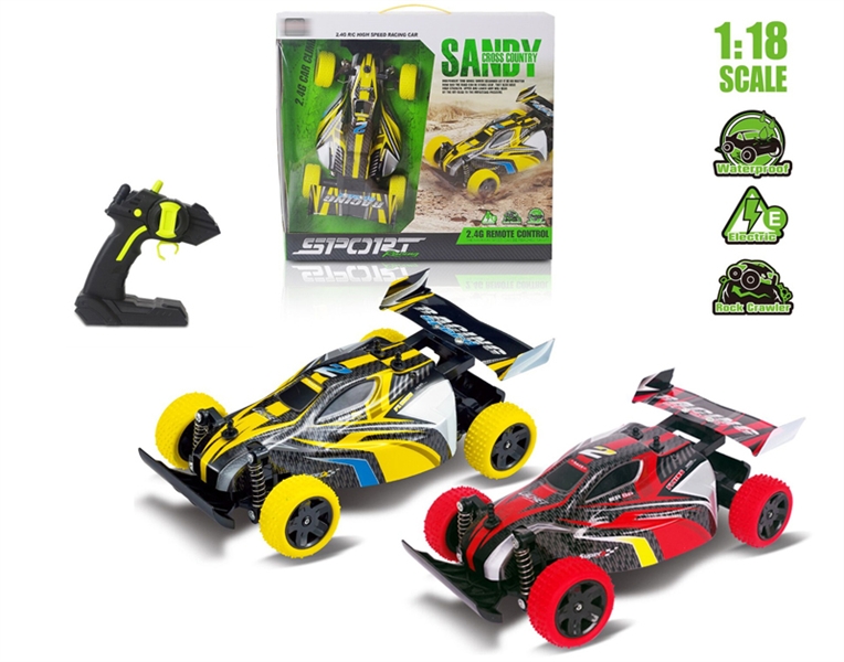4CH R/C 2.4G HIGH-SPEED CAR,NOT INCLUDED BATTERY - HP1164019