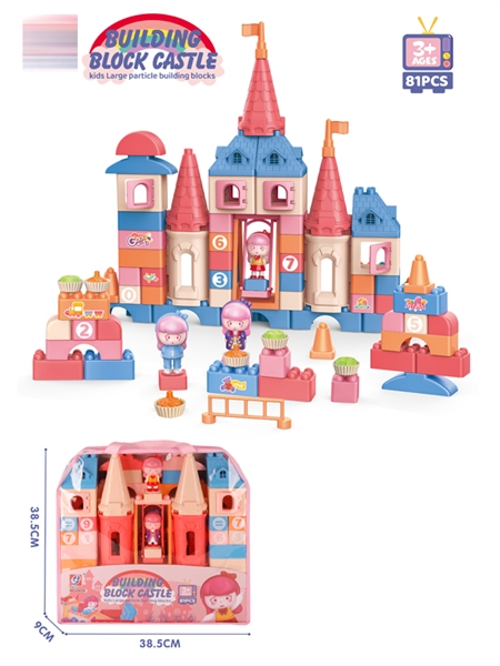 BUILDING BLOCKS 81PCS - HP1164146
