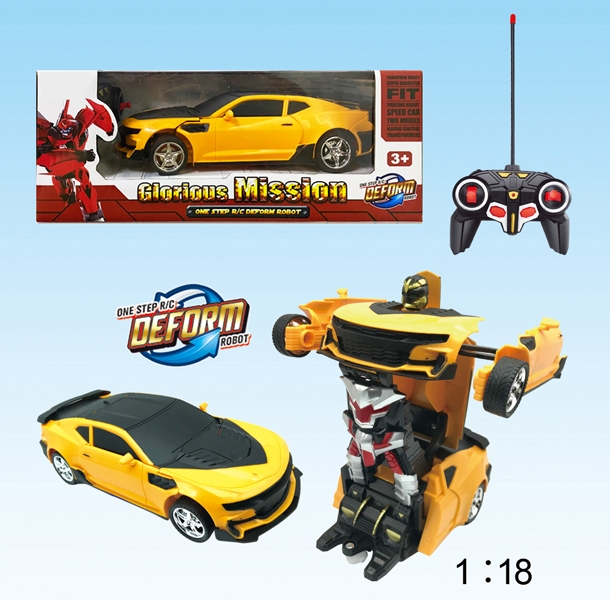 R/C 6-CHANNELS CAR W/ONE KEY DEFORMATION - HP1164181