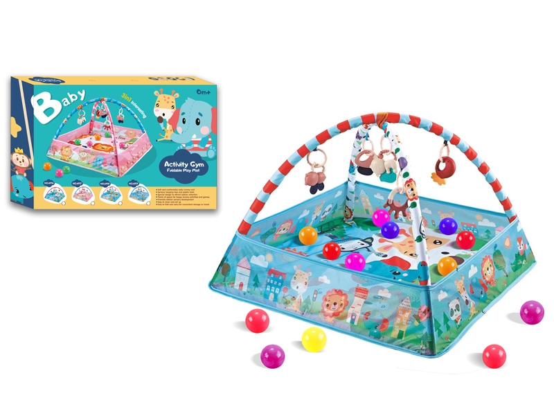 CRAWLING CARPET GYM W/18PCS BALL - HP1164302