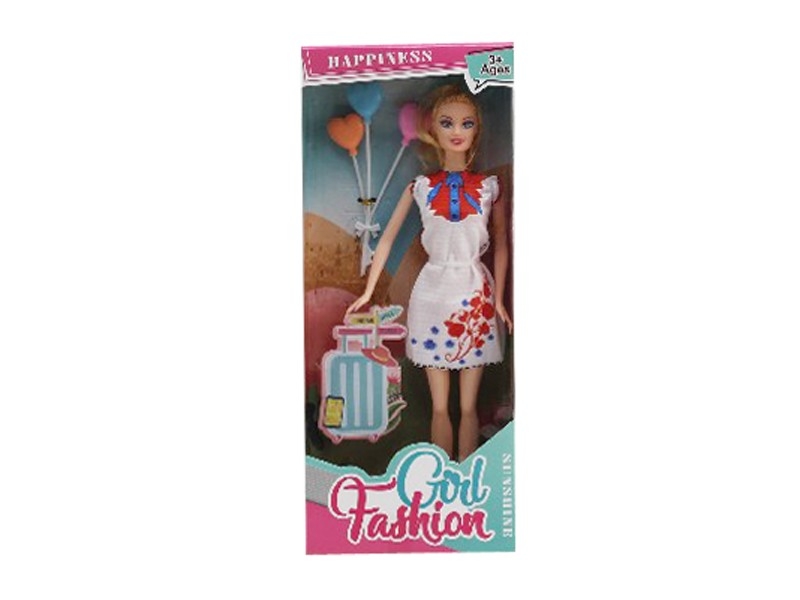 11.5“ SOLID BODY DOLL W/ACCESSORIES - HP1164509