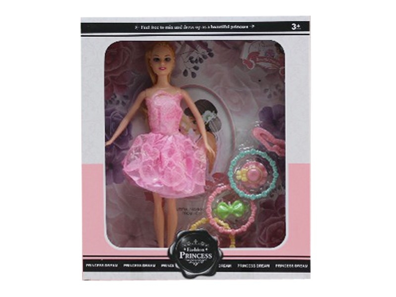 11.5“ SOLID BODY DOLL W/ACCESSORIES - HP1164513