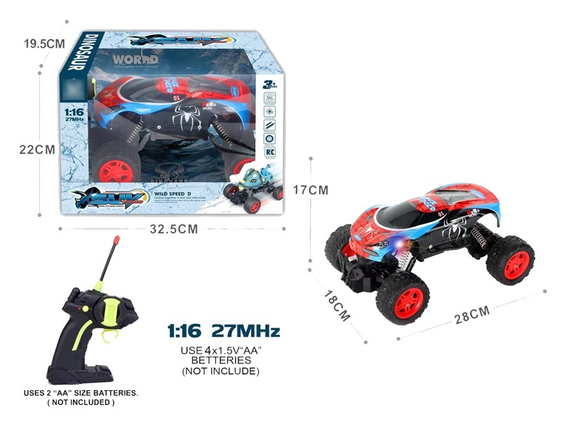 1:16 4-CHANNEL RC CAR W/NOT INCLUDE BATTERY - HP1164556