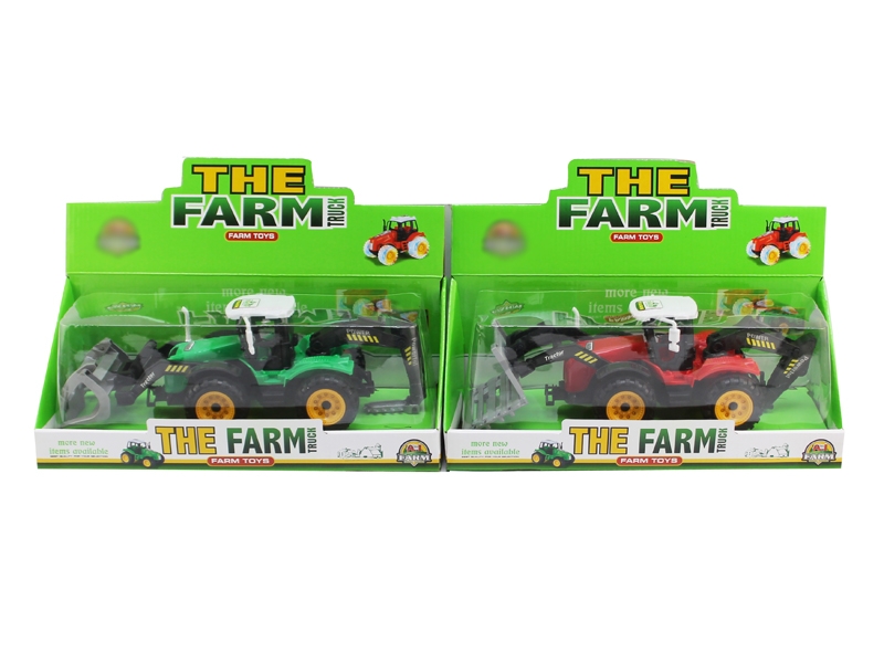 FREE WAY FARMER CAR，RED & GREEN,2ASST - HP1165018