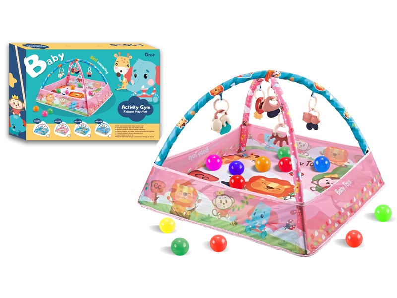 CRAWLING CARPET GYM W/18PCS BALL - HP1165036