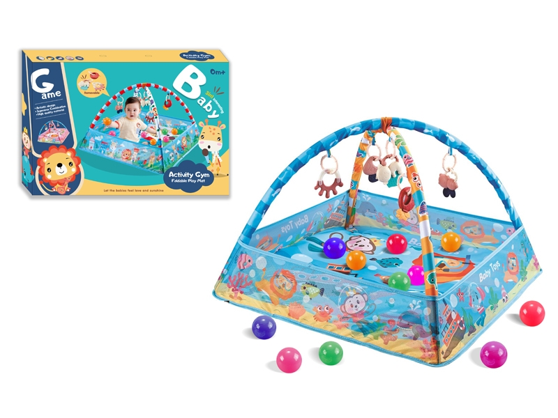 CRAWLING CARPET GYM W/18PCS BALL - HP1165038