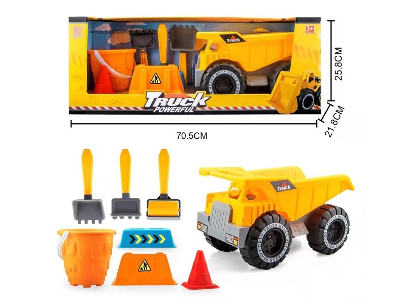 FREE WAY CONSTRUCTION TRUCK 8PCS - HP1165332