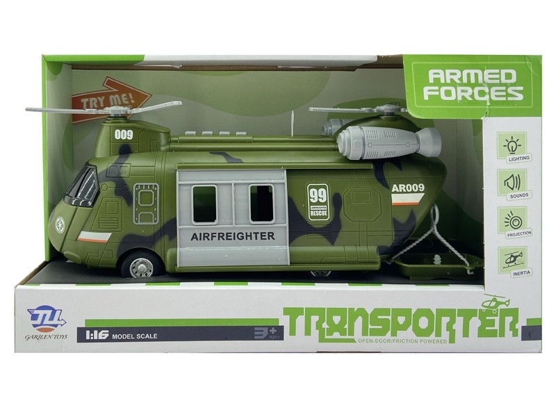 FRICTION CONSTRUCTION CAR W/LIGHT & MUSIC & PROJECTOR，INCLUDED BATTERY - HP1165627
