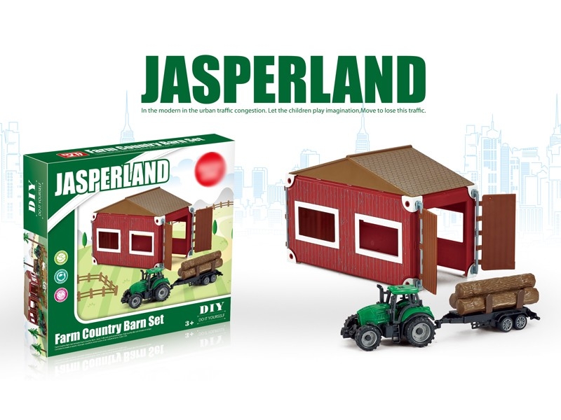 FREE WAY FARMER TRUCK W/1THE FARMER CAR，2ASST - HP1165854