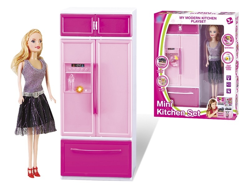 KITCHEN SET W/LIGHT & MUSIC & 3*AG13 - HP1165936