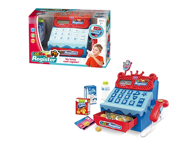 CASH REGISTER & COIN W/LIGHT & MUSIC & NOT INCLUDED BATTERY - HP1165957