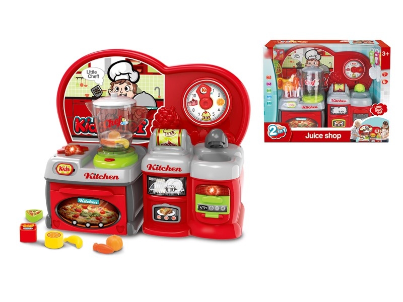 B/O KITCHEN SET W/LIGHT & MUSIC & NOT INCLUDED BATTERY - HP1165976