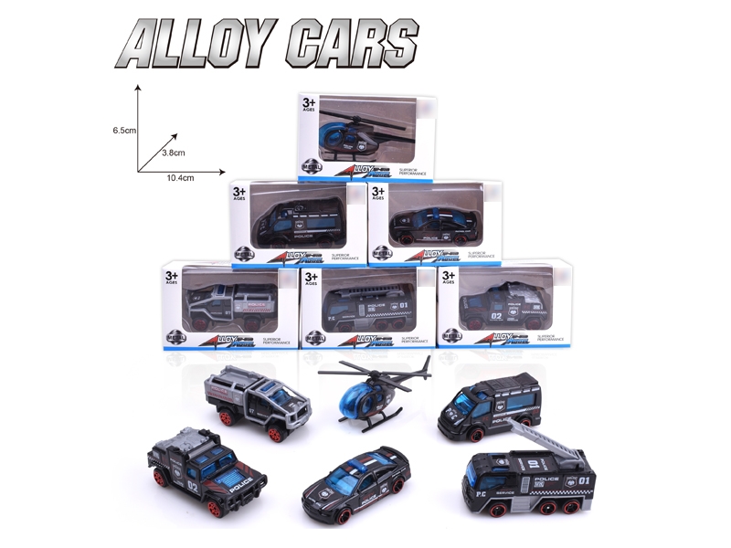 1:64 FREE WAY DIE-CAST CAR，6ASST - HP1165996