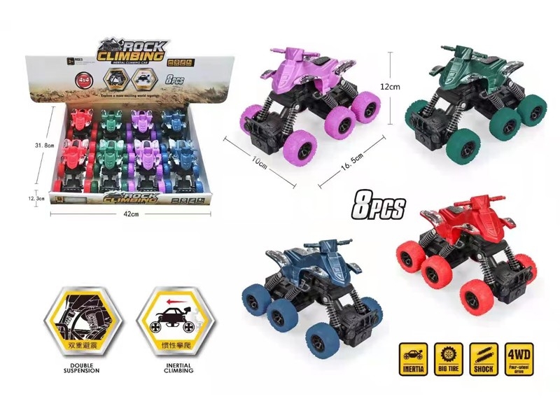 FRICTION MOTORBIKE 8PCS/DISPLAY - HP1166038