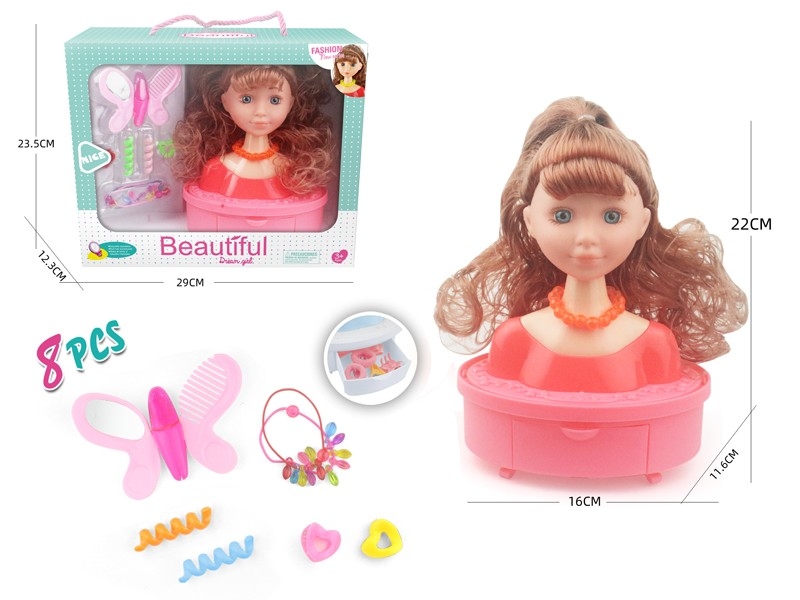 Doll HEAD W/ACCESSORIES - HP1166084