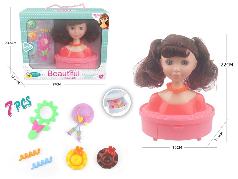 Doll HEAD W/ACCESSORIES - HP1166087